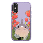 Simple Illustration Pattern Full Coverage Phone Case, For iPhone X / XS
