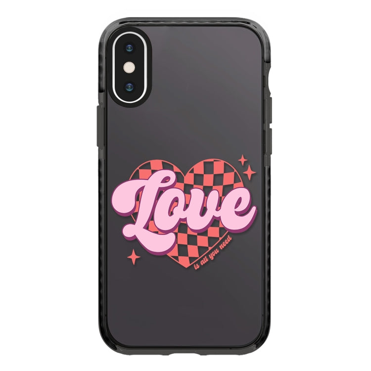 Simple Illustration Pattern Full Coverage Phone Case, For iPhone XS Max