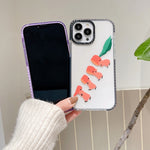 Simple Illustration Pattern Full Coverage Phone Case, For iPhone 13 Pro