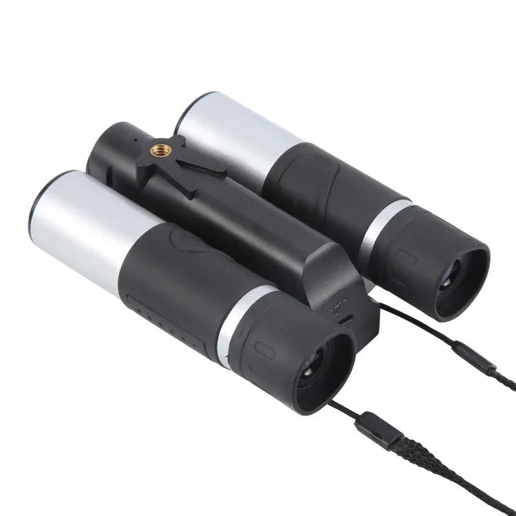 Telescópio Binocular com Ecrã LCD de 1,5 polegadas 10X, Câmara Digital 10X 1,5 polegadas LCD