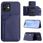 Capa para telemóvel Skin Feel com quatro compartimentos para cartões e alça de pulso, para iPhone 12 mini, para iPhone 11 Pro Max, para iPhone 11, para iPhone 11 Pro, para iPhone X / XS, para iPhone XR, para iPhone XS Max, para iPhone 7 Plus / 8 Plus