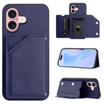 Skin Feel Four Card Slots Phone Case with Wrist Strap, For iPhone 17 Pro Max, For iPhone 17 Pro, For iPhone 17, For iPhone Air, For iPhone 16 Pro Max, For iPhone 16 Pro, For iPhone 16 Plus, For iPhone 16