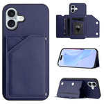 Skin Feel Four Card Slots Phone Case with Wrist Strap, For iPhone 17 Pro Max, For iPhone 17 Pro, For iPhone 17, For iPhone Air, For iPhone 16 Pro Max, For iPhone 16 Pro, For iPhone 16 Plus, For iPhone 16