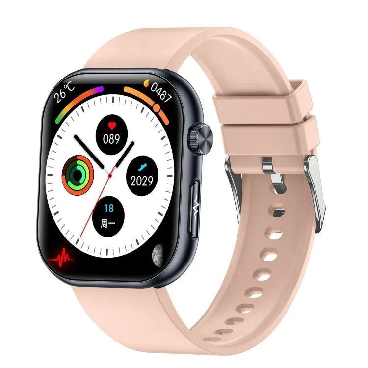 ET587 Smartwatch com Ecrã AMOLED de 1,95 polegadas, Monitorização ECG Electrocardiograma / Açúcar no Sangue