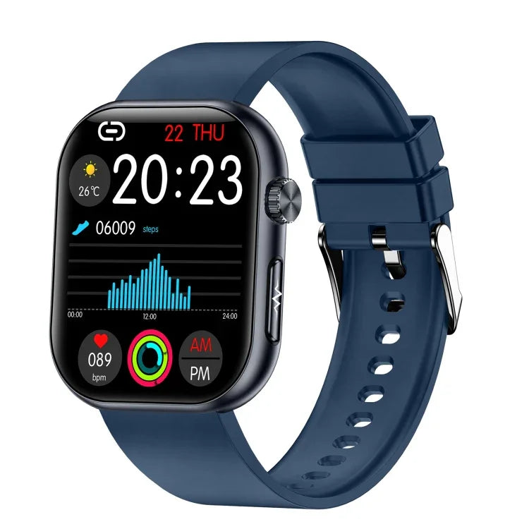 ET587 Smartwatch com Ecrã AMOLED de 1,95 polegadas, Monitorização ECG Electrocardiograma / Açúcar no Sangue