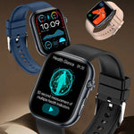 ET587 Smartwatch com Ecrã AMOLED de 1,95 polegadas, Monitorização ECG Electrocardiograma / Açúcar no Sangue
