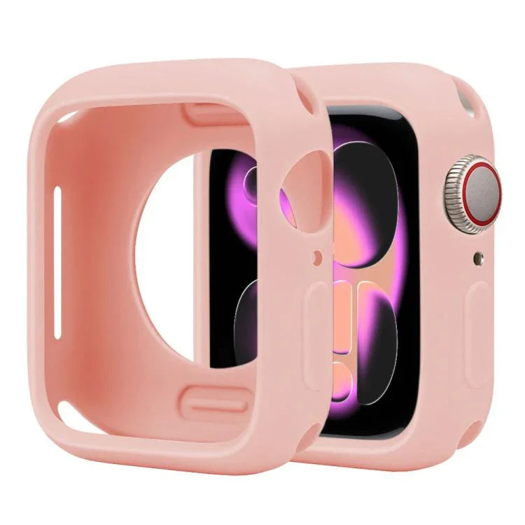 Capa de Relógio Candy em Silicone de Cobertura Parcial, Para Apple Watch Series 11 / 10 46mm