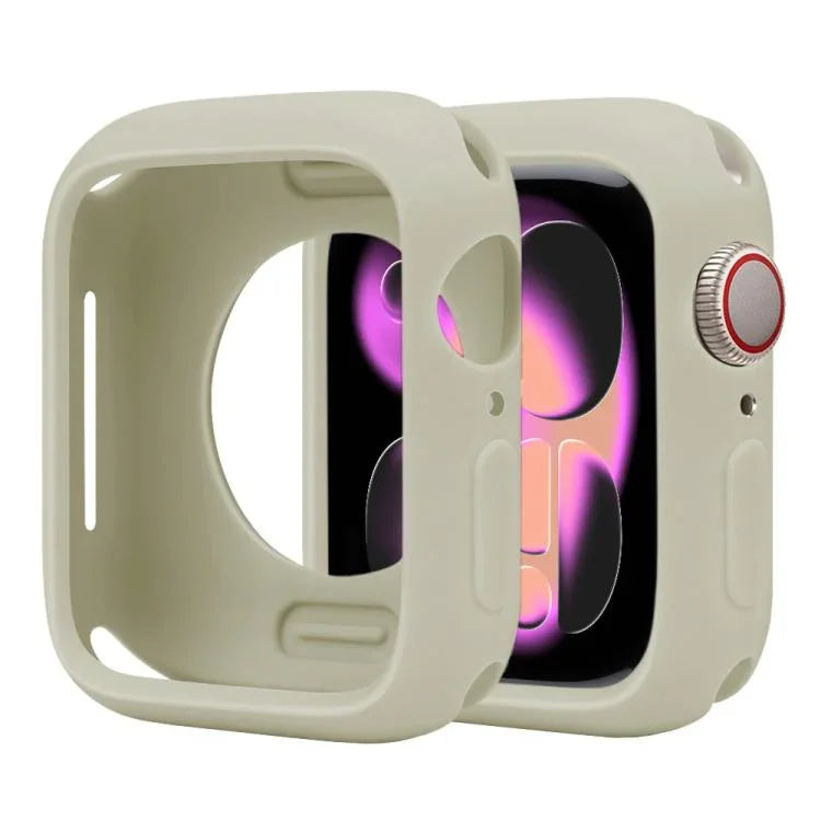 Capa de Relógio Candy em Silicone de Cobertura Parcial, Para Apple Watch Series 11 / 10 46mm