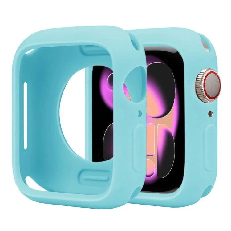 Capa de Relógio Candy em Silicone de Cobertura Parcial, Para Apple Watch Series 11 / 10 46mm