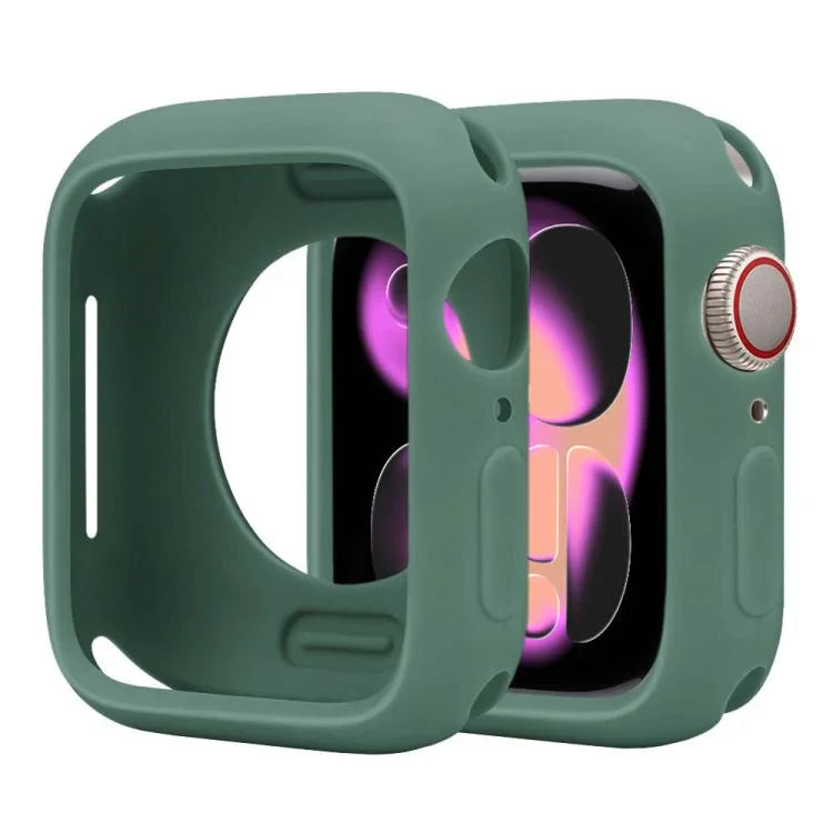 Capa de Relógio Candy em Silicone de Cobertura Parcial, Para Apple Watch Series 11 / 10 46mm