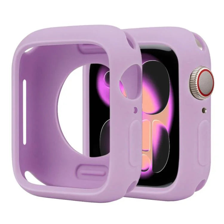 Capa de Relógio Candy em Silicone de Cobertura Parcial, Para Apple Watch Series 11 / 10 46mm