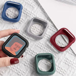 Capa de Relógio Candy em Silicone de Cobertura Parcial, Para Apple Watch Series 42mm / 44mm