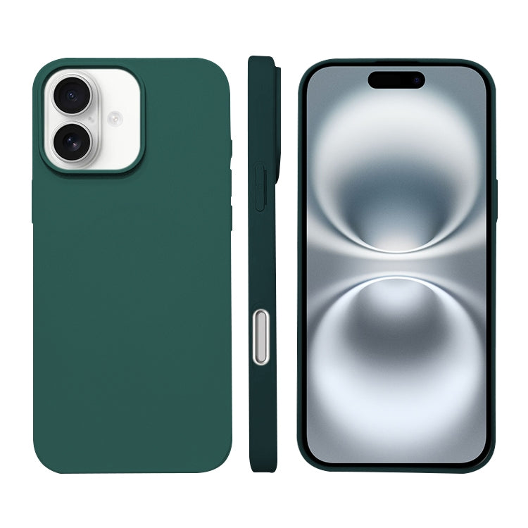 Capa para telemóvel MagSafe em silicone líquido, para iPhone 16 Pro Max, para iPhone 16 Pro, para iPhone 16 Plus, para iPhone 16