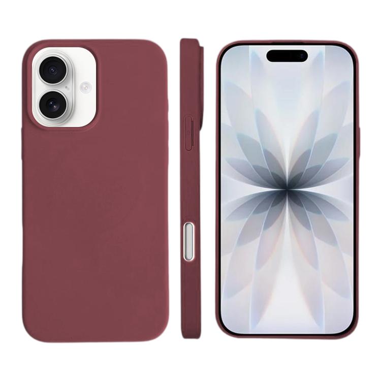 Capa para telemóvel MagSafe em silicone líquido, para iPhone 16 Pro Max, para iPhone 16 Pro, para iPhone 16 Plus, para iPhone 16