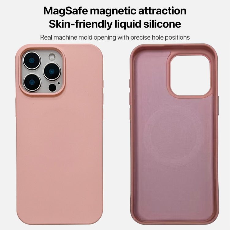 Capa para telemóvel MagSafe em silicone líquido, para iPhone 17 Pro Max, para iPhone 17 Pro, para iPhone 17, para iPhone Air