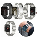 Pulseira de Relógio em Liga de Titânio, Para Apple Watch 46mm / 49mm / 45mm / 44mm, Para Apple Watch 42mm / 41mm / 40mm / 38mm