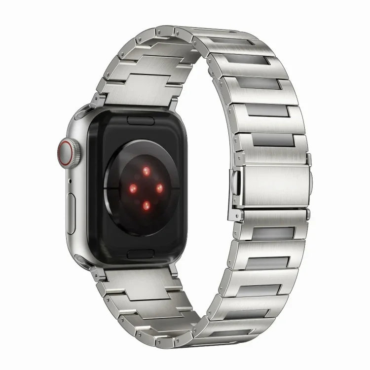Pulseira de Relógio em Liga de Titânio, Para Apple Watch 46mm / 49mm / 45mm / 44mm, Para Apple Watch 42mm / 41mm / 40mm / 38mm