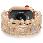 Pulseira de Relógio com Corrente de Contas e Pendente, Para Apple Watch 46mm / 49mm / 45mm / 44mm, Para Apple Watch 42mm / 41mm / 40mm / 38mm