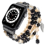 Pulseira de Relógio com Corrente de Contas e Pendente, Para Apple Watch 46mm / 49mm / 45mm / 44mm, Para Apple Watch 42mm / 41mm / 40mm / 38mm
