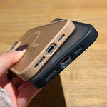 Capa para telemóvel MagSafe com sensação de pele fosca, para iPhone 13, para iPhone 12, para iPhone 12 Pro Max, para iPhone 12 Pro, para iPhone 11 Pro Max, para iPhone 11, para iPhone 11 Pro