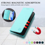 Capa para telemóvel em pele RC01 com dupla dobra, sucção magnética e RFID, para iPhone 17e / 16e, para iPhone 17 Pro Max, para iPhone 17 Pro, para iPhone 17, para iPhone Air, para iPhone 16 Pro Max