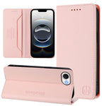 Capa para telemóvel em pele RC01 com dupla dobra, sucção magnética e RFID, para iPhone 17e / 16e, para iPhone 17 Pro Max, para iPhone 17 Pro, para iPhone 17, para iPhone Air, para iPhone 16 Pro Max