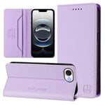 Capa para telemóvel em pele RC01 com dupla dobra, sucção magnética e RFID, para iPhone 17e / 16e, para iPhone 17 Pro Max, para iPhone 17 Pro, para iPhone 17, para iPhone Air, para iPhone 16 Pro Max