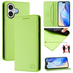 Capa para telemóvel em pele RC01 com dupla dobra, sucção magnética e RFID, para iPhone 17e / 16e, para iPhone 17 Pro Max, para iPhone 17 Pro, para iPhone 17, para iPhone Air, para iPhone 16 Pro Max