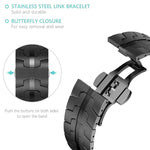 Correia de Relógio com Fivela Borboleta em Liga de Titânio, Para Samsung Galaxy Watch Ultra 47mm / Ultra 2025