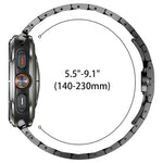 Correia de Relógio com Fivela Borboleta em Liga de Titânio, Para Samsung Galaxy Watch Ultra 47mm / Ultra 2025