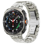Correia de Relógio com Fivela Borboleta em Liga de Titânio, Para Samsung Galaxy Watch Ultra 47mm / Ultra 2025