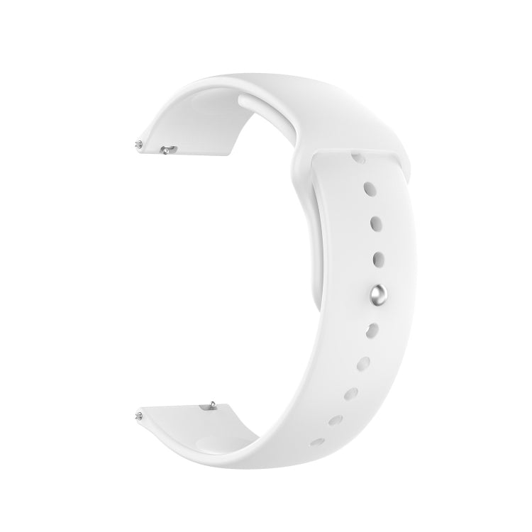 18mm SLR Buckle Fashion Silicone Strap, Size: Large Size, For Garmin Vivomove 3s / 4s