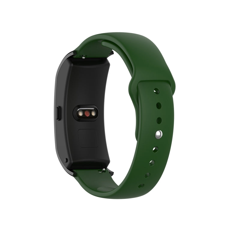 18mm SLR Buckle Fashion Silicone Strap, Size: Large Size, For Garmin Vivomove 3s / 4s