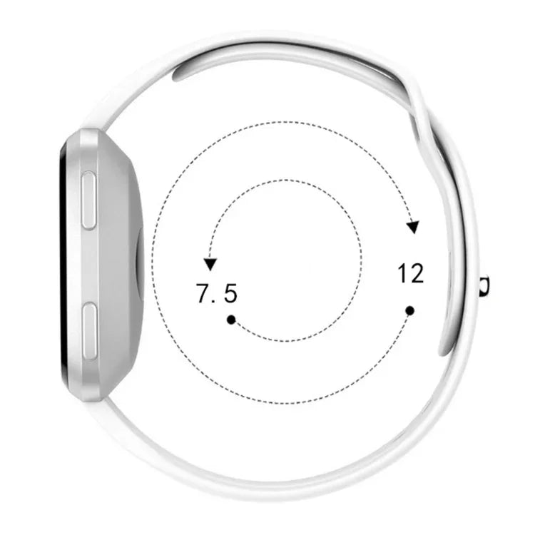 Correia de Silicone Impressa com Fivela Invertida 20mm, Para Samsung Galaxy Active2