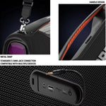 Coluna Bluetooth Portátil HOPESTAR A60 100W para Exterior IPX6 à Prova de Água com Microfone