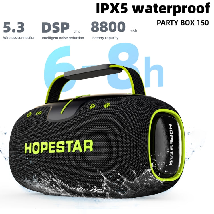Coluna Bluetooth Portátil HOPESTAR Party Box 150 40W para Exterior IPX5 à Prova de Água