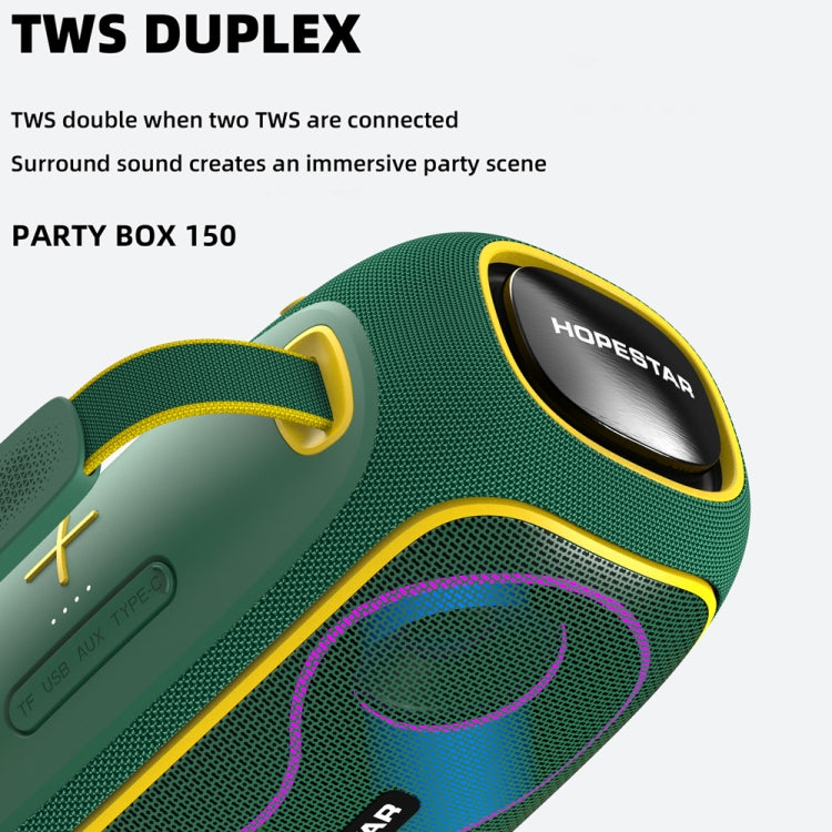 Coluna Bluetooth Portátil HOPESTAR Party Box 150 40W para Exterior IPX5 à Prova de Água
