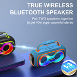 Coluna Bluetooth Portátil HOPESTAR Party Box 150 40W para Exterior IPX5 à Prova de Água