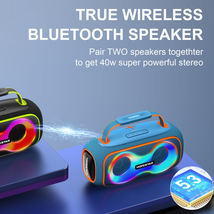 Coluna Bluetooth Portátil HOPESTAR Party Box 150 40W para Exterior IPX5 à Prova de Água