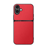 Capa para telemóvel em pele Litchi com cobertura total magnética e proteção contra choques, para iPhone 17e / 16e, para iPhone 17 Pro Max, para iPhone 17 Pro, para iPhone 17, para iPhone Air, para iPhone 16 Pro Max, para iPhone 16 Pro, para iPhone 16 Plus