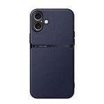 Capa para telemóvel em pele Litchi com cobertura total magnética e proteção contra choques, para iPhone 17e / 16e, para iPhone 17 Pro Max, para iPhone 17 Pro, para iPhone 17, para iPhone Air, para iPhone 16 Pro Max, para iPhone 16 Pro, para iPhone 16 Plus