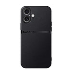 Capa de Telemóvel Antichoque de Cobertura Total Magnética em Pele Litchi, Para iPhone 16, Para iPhone 15 Pro Max, Para iPhone 15 Pro, Para iPhone 15 Plus, Para iPhone 15, Para iPhone 14 Plus, Para iPhone 14, Para iPhone 14 Pro