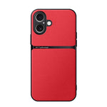 Capa de Telemóvel Antichoque de Cobertura Total Magnética em Pele Litchi, Para iPhone 16, Para iPhone 15 Pro Max, Para iPhone 15 Pro, Para iPhone 15 Plus, Para iPhone 15, Para iPhone 14 Plus, Para iPhone 14, Para iPhone 14 Pro