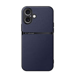 Capa de Telemóvel Antichoque de Cobertura Total Magnética em Pele Litchi, Para iPhone 16, Para iPhone 15 Pro Max, Para iPhone 15 Pro, Para iPhone 15 Plus, Para iPhone 15, Para iPhone 14 Plus, Para iPhone 14, Para iPhone 14 Pro