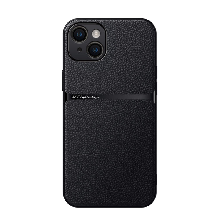 Capa de Telemóvel Antichoque de Cobertura Total Magnética em Pele Litchi, Para iPhone 16, Para iPhone 15 Pro Max, Para iPhone 15 Pro, Para iPhone 15 Plus, Para iPhone 15, Para iPhone 14 Plus, Para iPhone 14, Para iPhone 14 Pro