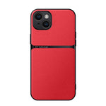 Capa de Telemóvel Antichoque de Cobertura Total Magnética em Pele Litchi, Para iPhone 16, Para iPhone 15 Pro Max, Para iPhone 15 Pro, Para iPhone 15 Plus, Para iPhone 15, Para iPhone 14 Plus, Para iPhone 14, Para iPhone 14 Pro