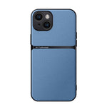 Capa de Telemóvel Antichoque de Cobertura Total Magnética em Pele Litchi, Para iPhone 16, Para iPhone 15 Pro Max, Para iPhone 15 Pro, Para iPhone 15 Plus, Para iPhone 15, Para iPhone 14 Plus, Para iPhone 14, Para iPhone 14 Pro