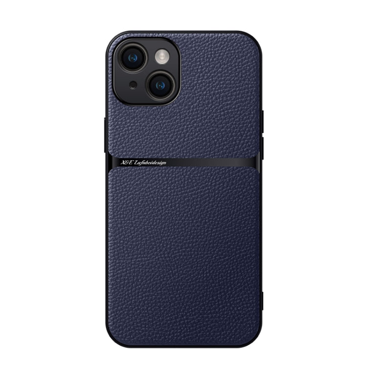 Capa de Telemóvel Antichoque de Cobertura Total Magnética em Pele Litchi, Para iPhone 16, Para iPhone 15 Pro Max, Para iPhone 15 Pro, Para iPhone 15 Plus, Para iPhone 15, Para iPhone 14 Plus, Para iPhone 14, Para iPhone 14 Pro