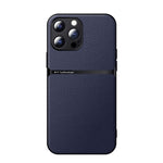 Capa Magnética em Pele Litchi com Cobertura Total Amortecedora, Para iPhone 14 Pro Max, Para iPhone 13 Pro Max, Para iPhone 13 Pro, Para iPhone 13, Para iPhone 12, Para iPhone 12 Pro Max, Para iPhone 12 Pro, Para iPhone 11 Pro Max