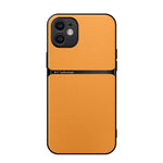 Capa Magnética em Pele Litchi com Cobertura Total Amortecedora, Para iPhone 14 Pro Max, Para iPhone 13 Pro Max, Para iPhone 13 Pro, Para iPhone 13, Para iPhone 12, Para iPhone 12 Pro Max, Para iPhone 12 Pro, Para iPhone 11 Pro Max